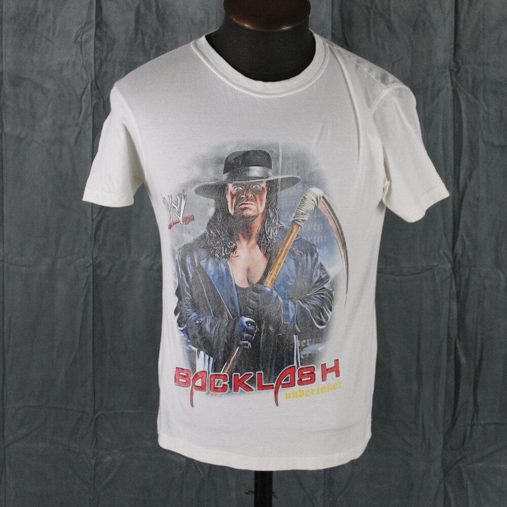 Wrestling Shirt - Backlash Undertaker Graphic - Men's Small